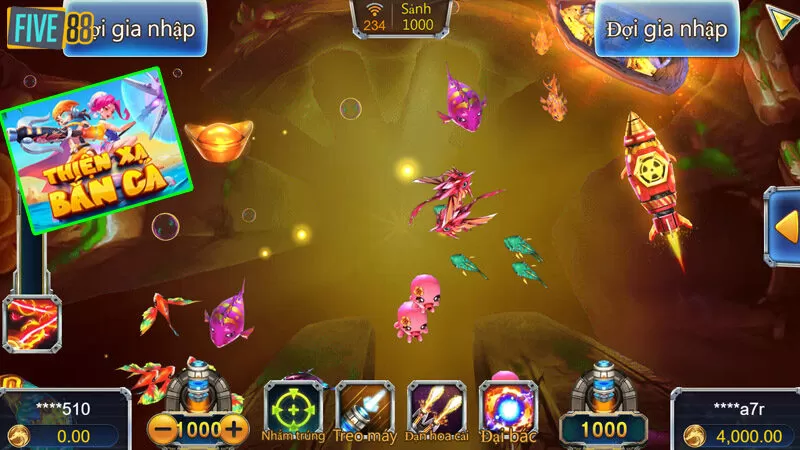 Thiện xạ bắn cá bầy đông sẽ không sợ bắn trượt